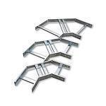 PORTACABLE ESCALERA 10X6.4CM CURVA L#18/C#20