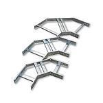 PORTACABLE ESCALERA 30X9.2CM CURVA L#18/C#20