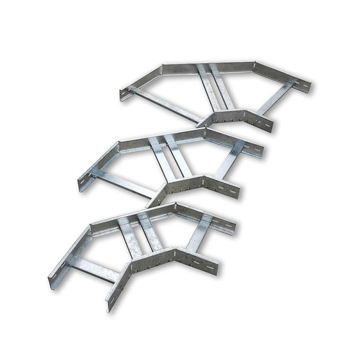 [PCCUR100X92] PORTACABLE ESCALERA 10X9.2CM CURVA L#18/C#20