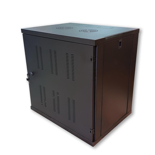 [RACKW12X45EXN] RACK MURAL 19" 12U X 450mm (Puerta metal )