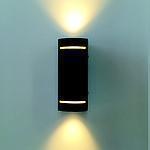 APLIQUE BIDIR 12/91 GU10X2 NEGRO RAJA