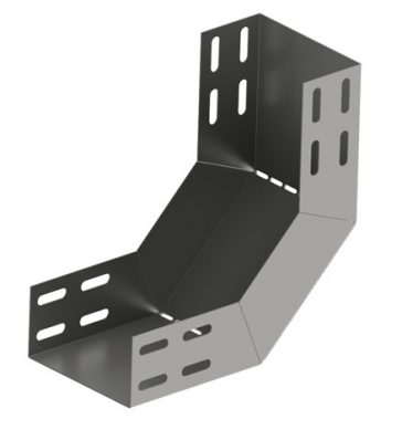 PORTACABLE RANURADA 45X5CM CURVA VERT INTERNA