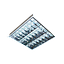 LOUVER  3 X 20W EMBUTIR C/ CABECERA