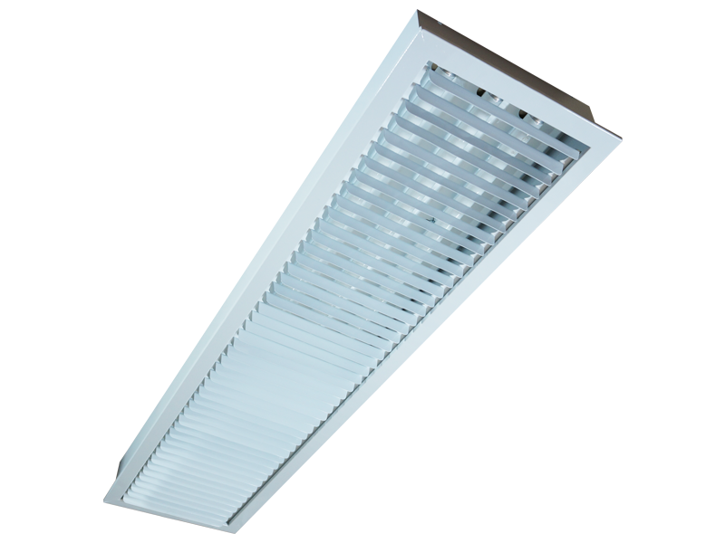 RE240 REJILLA EMBUTIR  2 X 40 EQUIPADA