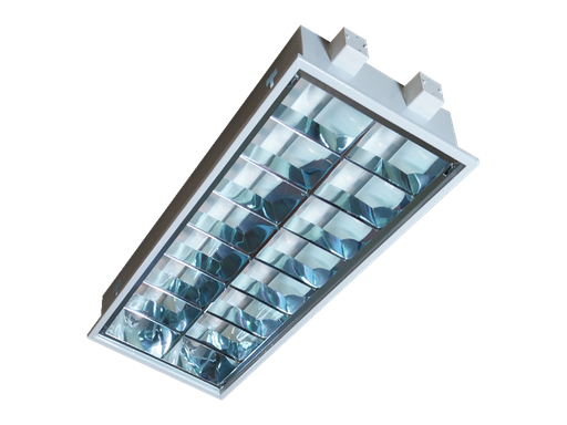 [LOE220C] LOUVER  2 X 20W EMBUTIR C/ CABECERA (upgrade_3)