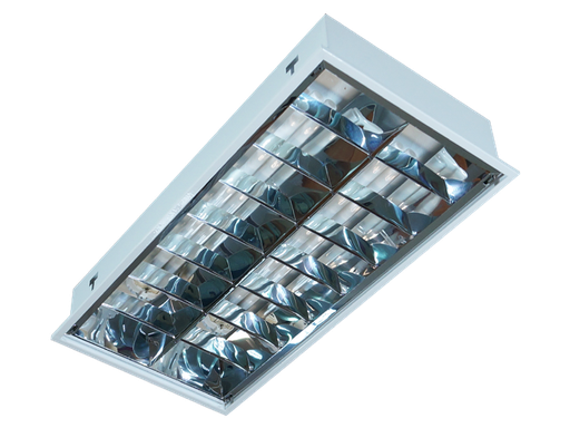 [LOE236C] LOUVER  2 X 36W EMBUTIR C/ CABECERA (upgrade_3)